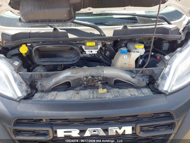 2024 Ram Promaster 2500 2500 High მანქანა იყიდება აუქციონზე, vin: 3C6LRVCG4RE105290, აუქციონის ნომერი: 12634274
