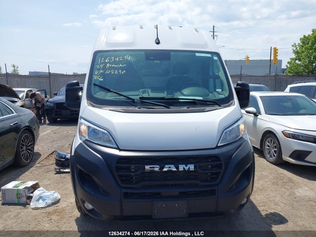 2024 Ram Promaster 2500 2500 High მანქანა იყიდება აუქციონზე, vin: 3C6LRVCG4RE105290, აუქციონის ნომერი: 12634274
