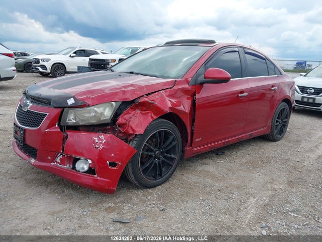 12634282 :رقم المزاد ، 1G1PH5S98B7184302 vin ، 2011 Chevrolet Cruze Ltz مزاد بيع