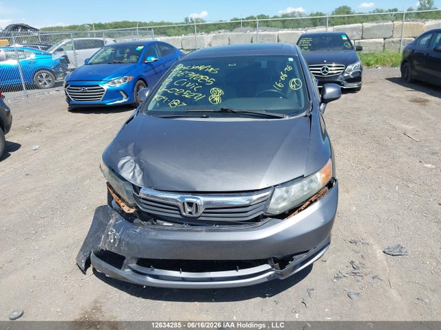 2012 Honda Civic Lx მანქანა იყიდება აუქციონზე, vin: 2HGFB2E53CH025271, აუქციონის ნომერი: 12634285