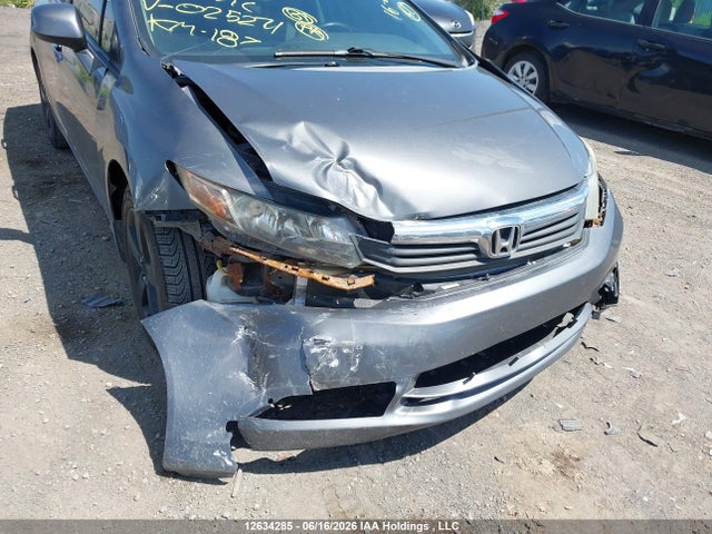2012 Honda Civic Lx მანქანა იყიდება აუქციონზე, vin: 2HGFB2E53CH025271, აუქციონის ნომერი: 12634285