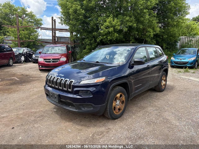12634294 :رقم المزاد ، 1C4PJMASXFW599062 vin ، 2015 Jeep Cherokee Sport مزاد بيع