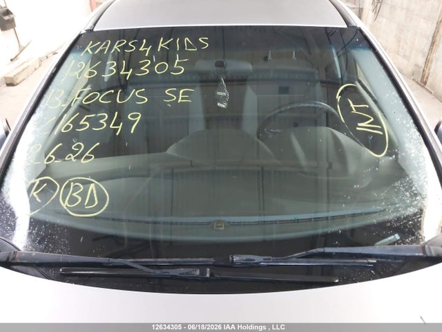 12634305 :رقم المزاد ، 1FADP3F27DL165349 vin ، 2013 Ford Focus Se مزاد بيع