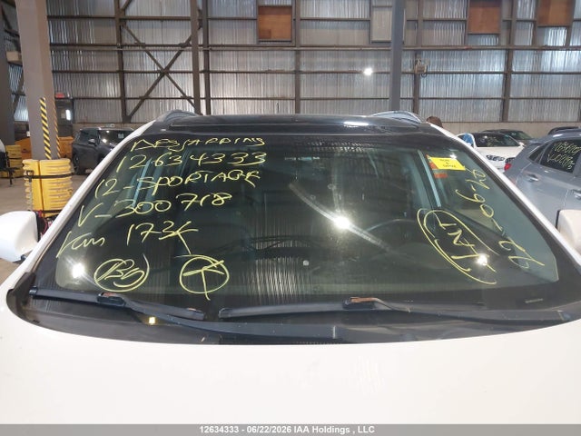 12634333 :رقم المزاد ، KNDPCCA27C7300718 vin ، 2012 Kia Sportage Ex مزاد بيع