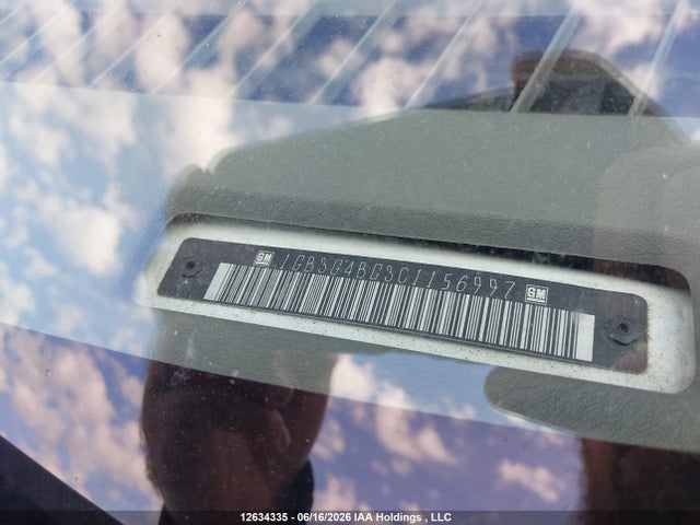 Продажа на аукционе авто 2012 Chevrolet , vin: 1GB3G4BG3C1156997, номер лота: 12634335