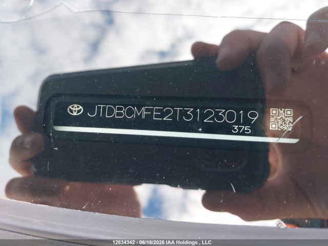 12634342 :رقم المزاد ، JTDBCMFE2T3123019 vin ، 2026 Toyota Corolla Le/se/xle مزاد بيع