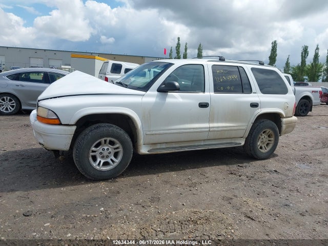 2002 Dodge Durango Slt მანქანა იყიდება აუქციონზე, vin: 1B4HS48NX2F183490, აუქციონის ნომერი: 12634344