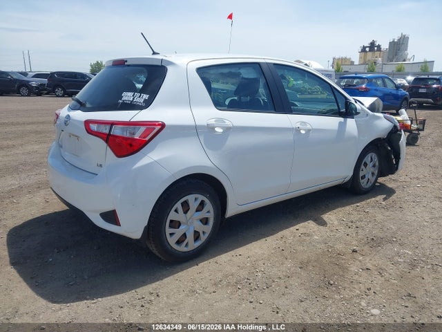2018 Toyota Yaris Le მანქანა იყიდება აუქციონზე, vin: VNKKTUD31JA091830, აუქციონის ნომერი: 12634349