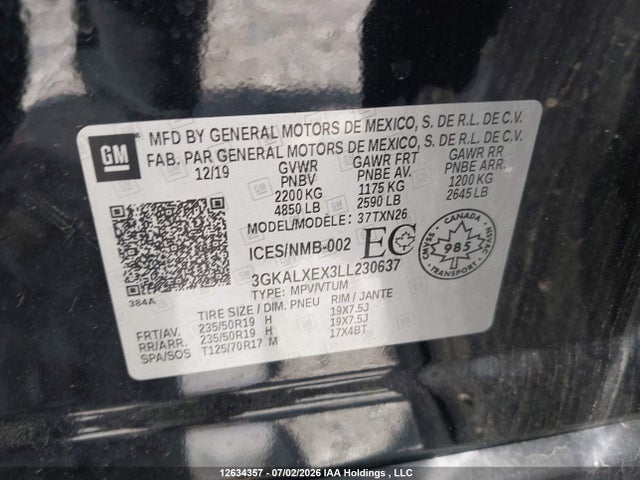 GMC Terrain Denali 2020 3GKALXEX3LL230637 Image 9