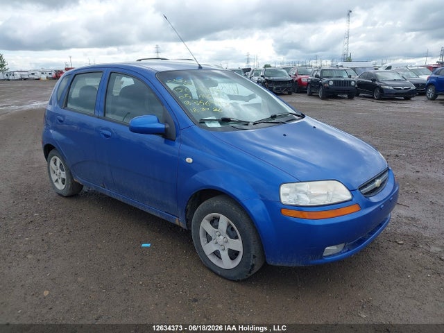12634373 :رقم المزاد ، KL1TG62655B356993 vin ، 2005 Chevrolet Aveo 5 Lt مزاد بيع