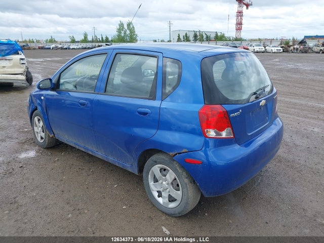 Aukcja sprzedaży 2005 Chevrolet Aveo 5 Lt, vin: KL1TG62655B356993, numer aukcji: 12634373