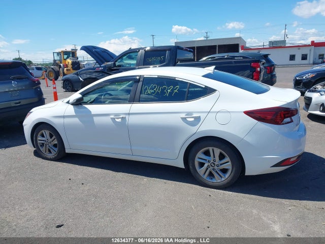 12634377 :رقم المزاد ، KMHD84LF3KU796087 vin ، 2019 Hyundai Elantra Sel/value/limited مزاد بيع