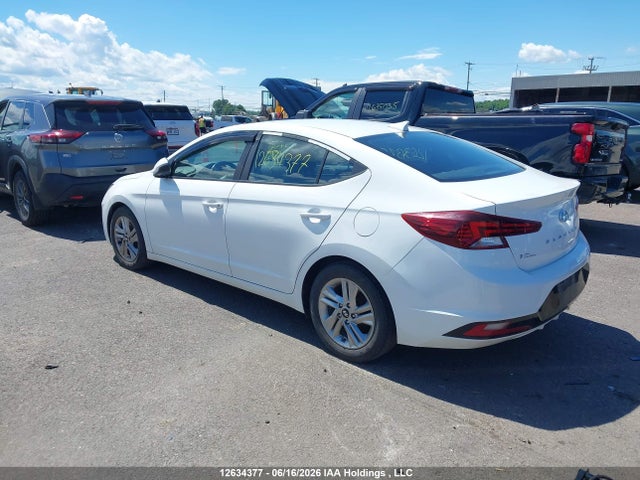 12634377 :رقم المزاد ، KMHD84LF3KU796087 vin ، 2019 Hyundai Elantra Sel/value/limited مزاد بيع
