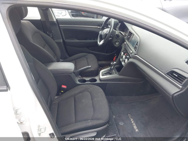 12634377 :رقم المزاد ، KMHD84LF3KU796087 vin ، 2019 Hyundai Elantra Sel/value/limited مزاد بيع