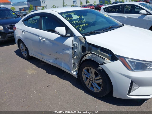 12634377 :رقم المزاد ، KMHD84LF3KU796087 vin ، 2019 Hyundai Elantra Sel/value/limited مزاد بيع