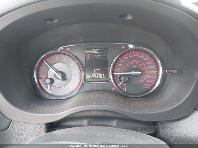 Продажа на аукционе авто 2015 Subaru Wrx Sport Package, vin: JF1VA1D66F9806426, номер лота: 12634381