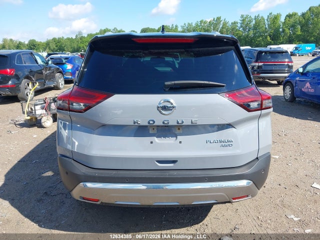 2021 Nissan Rogue Platinum მანქანა იყიდება აუქციონზე, vin: JN8AT3DD2MW317697, აუქციონის ნომერი: 12634385