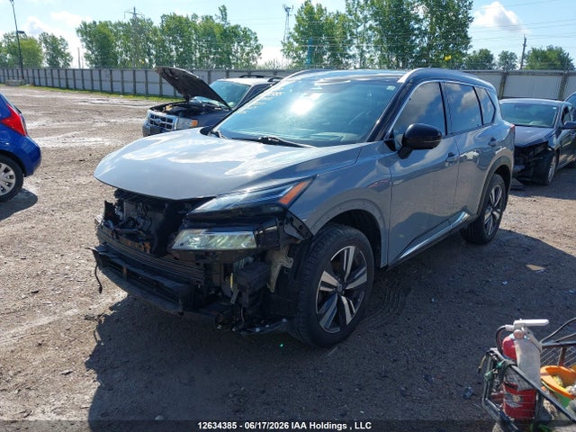 2021 Nissan Rogue Platinum მანქანა იყიდება აუქციონზე, vin: JN8AT3DD2MW317697, აუქციონის ნომერი: 12634385