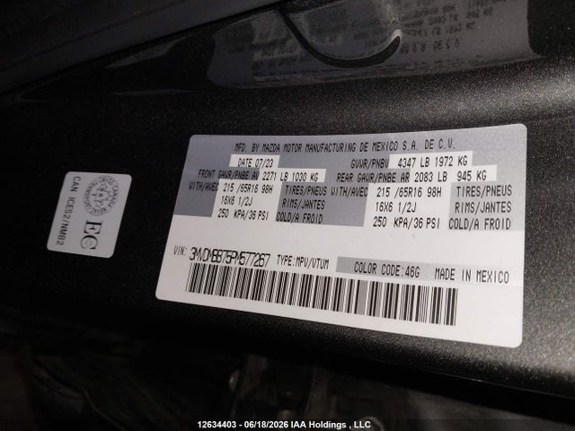 Mazda Cx-30 Gx 2023 3MVDMBB75PM577267 Image 9