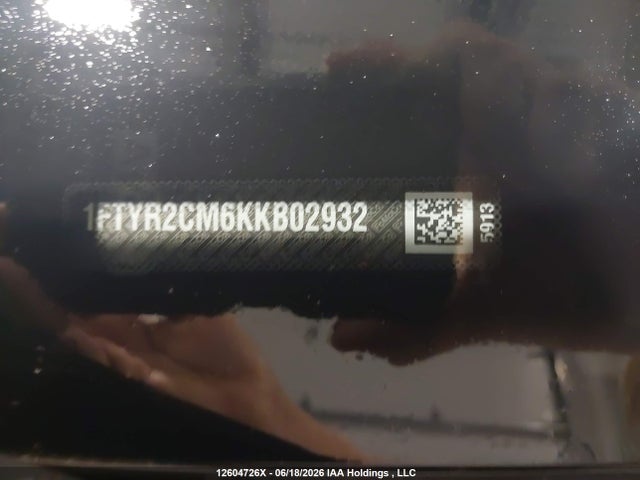 12604726 :رقم المزاد ، 1FTYR2CM6KKB02932 vin ، 2019 Ford Transit-250 مزاد بيع