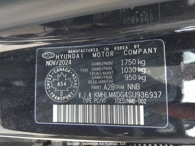 Hyundai Elantra Essential 2025 KMHLM4DG4SU936937 Image 9