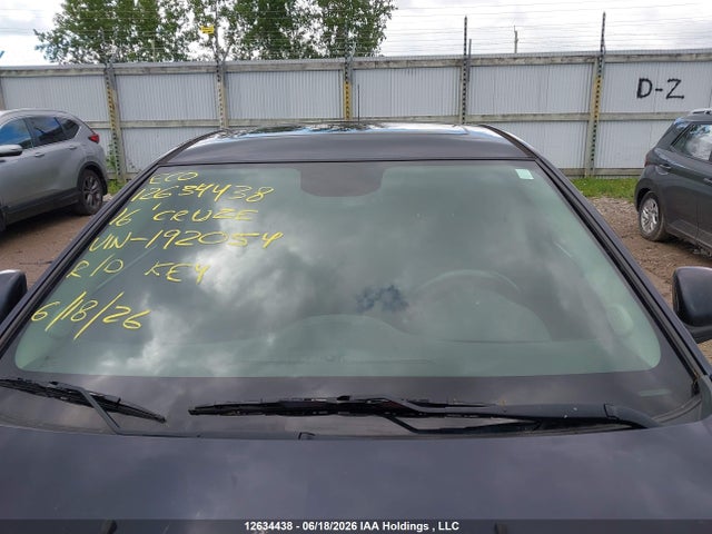 Aukcja sprzedaży 2016 Chevrolet Cruze Limited 2lt, vin: 1G1PF5SB0G7192054, numer aukcji: 12634438