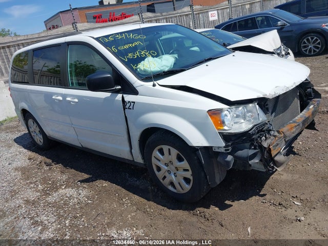 12634460 :رقم المزاد ، 2C4RDGBG8GR354380 vin ، 2016 Dodge Grand Caravan Se مزاد بيع