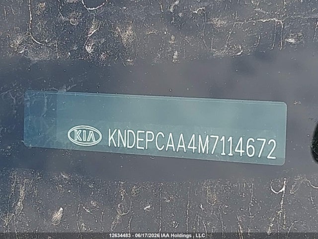Продаж на аукціоні авто 2021 Kia Seltos, vin: KNDEPCAA4M7114672, номер лоту: 12634483