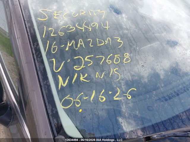 3MZBM1L79GM257688 Mazda Mazda3 Gs