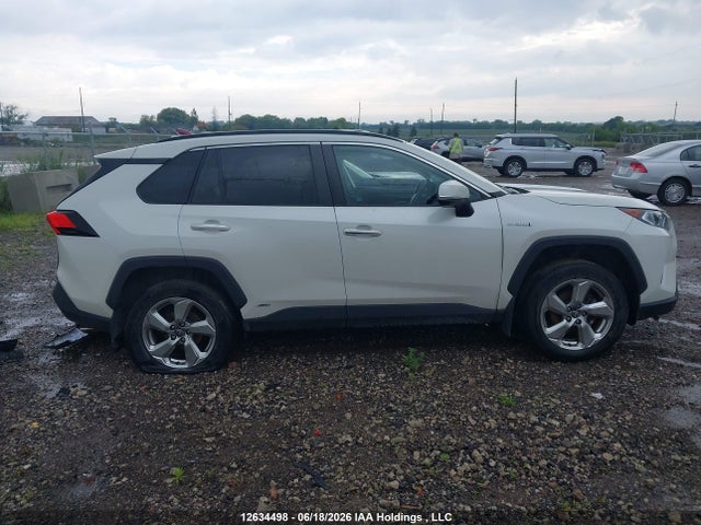 12634498 :رقم المزاد ، 2T3DWRFV3MW120609 vin ، 2021 Toyota Rav4 Hybrid Limited مزاد بيع