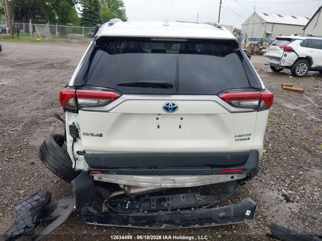 12634498 :رقم المزاد ، 2T3DWRFV3MW120609 vin ، 2021 Toyota Rav4 Hybrid Limited مزاد بيع