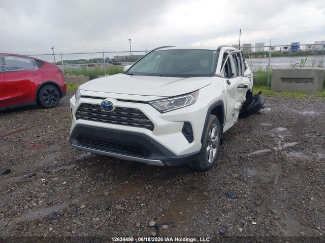 12634498 :رقم المزاد ، 2T3DWRFV3MW120609 vin ، 2021 Toyota Rav4 Hybrid Limited مزاد بيع