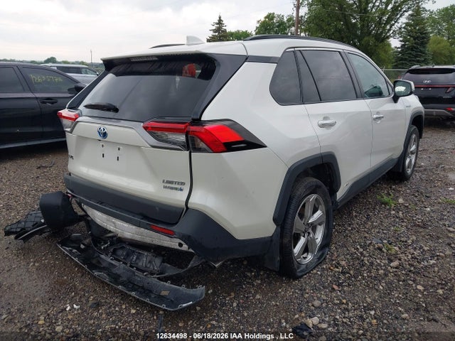 12634498 :رقم المزاد ، 2T3DWRFV3MW120609 vin ، 2021 Toyota Rav4 Hybrid Limited مزاد بيع