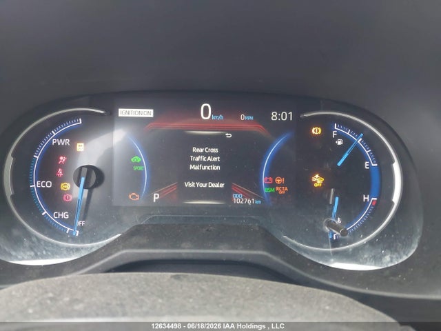 12634498 :رقم المزاد ، 2T3DWRFV3MW120609 vin ، 2021 Toyota Rav4 Hybrid Limited مزاد بيع