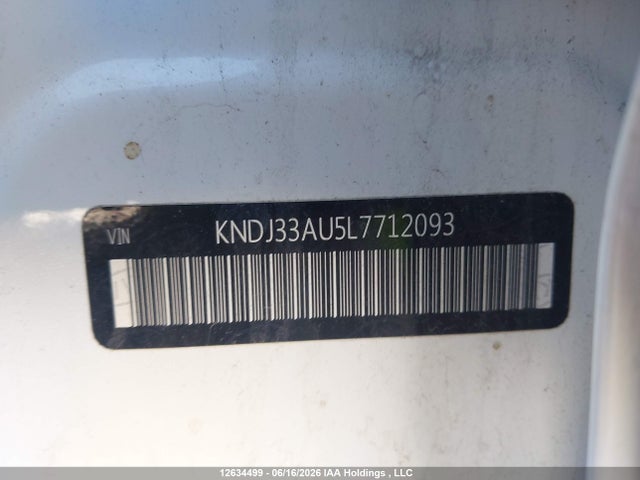 KNDJ33AU5L7712093 KIA Soul Ex/ex Anniversary Edition/ex Limited/ex Premium/ex+/gt-line Limited/gt-line Premium