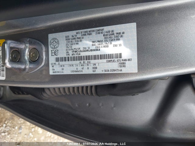 Ford Escape Platinum 2024 1FMCU9JA0RUB06964 Image 9