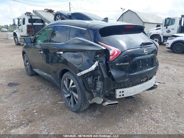 Aukcja sprzedaży 2017 Nissan Murano Platinum/sl/sv, vin: 5N1AZ2MH9HN191515, numer aukcji: 12634525