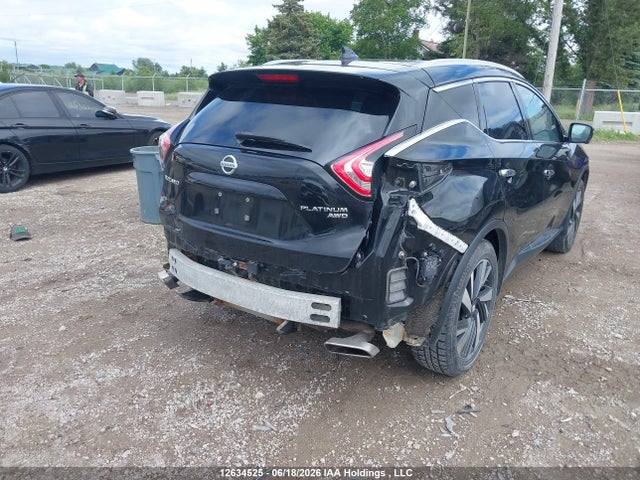 Aukcja sprzedaży 2017 Nissan Murano Platinum/sl/sv, vin: 5N1AZ2MH9HN191515, numer aukcji: 12634525