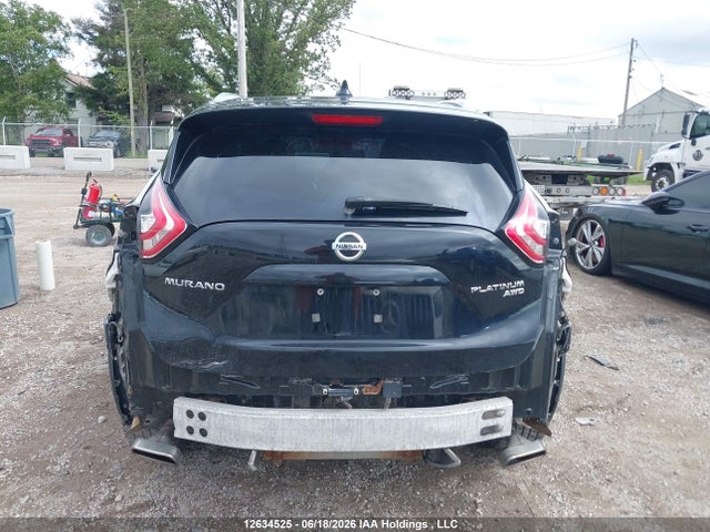 Aukcja sprzedaży 2017 Nissan Murano Platinum/sl/sv, vin: 5N1AZ2MH9HN191515, numer aukcji: 12634525