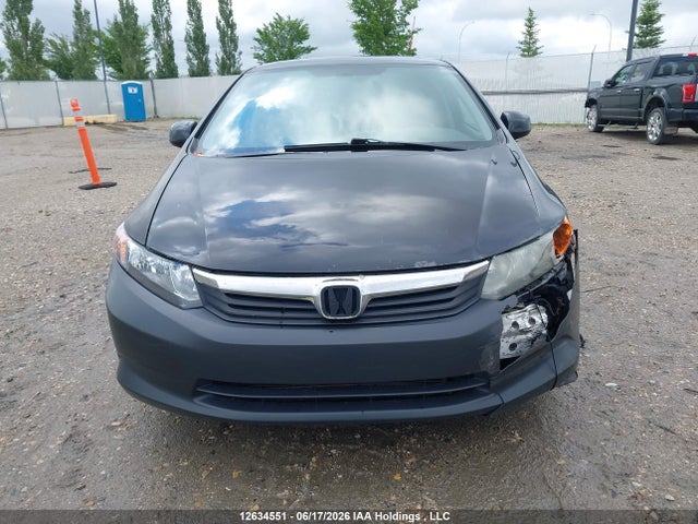 2012 Honda Civic Ex მანქანა იყიდება აუქციონზე, vin: 2HGFB2F57CH109060, აუქციონის ნომერი: 12634551