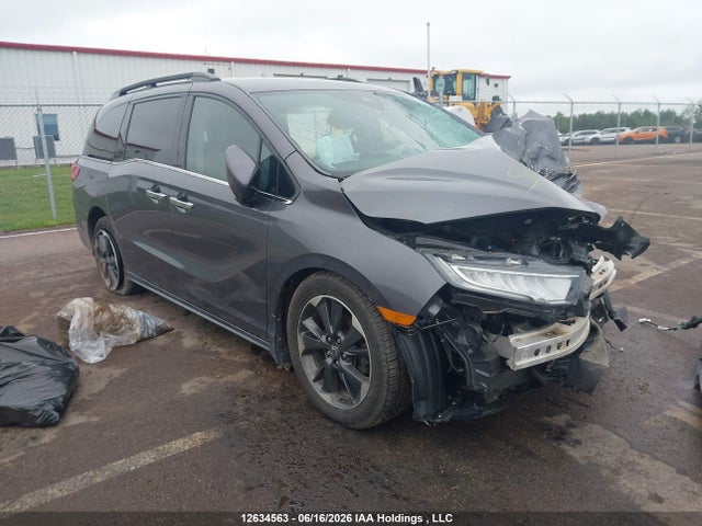 2022 Honda Odyssey Touring მანქანა იყიდება აუქციონზე, vin: 5FNRL6H85NB502278, აუქციონის ნომერი: 12634563