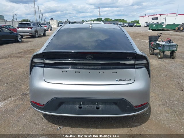 12634567 :رقم المزاد ، JTDACACU8R3029516 vin ، 2024 Toyota Prius Prime Se/xse/xse Premium مزاد بيع