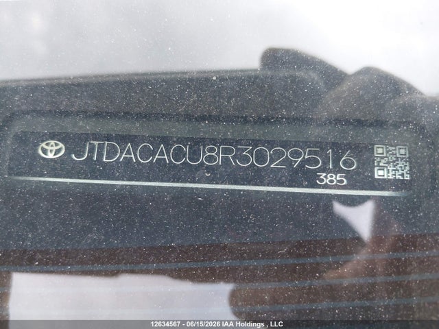 12634567 :رقم المزاد ، JTDACACU8R3029516 vin ، 2024 Toyota Prius Prime Se/xse/xse Premium مزاد بيع