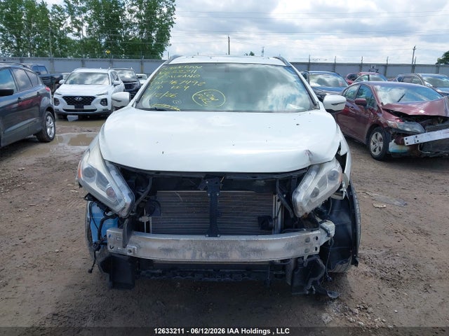 2017 Nissan Murano Platinum/sl/sv მანქანა იყიდება აუქციონზე, vin: 5N1AZ2MH2HN167492, აუქციონის ნომერი: 12633211