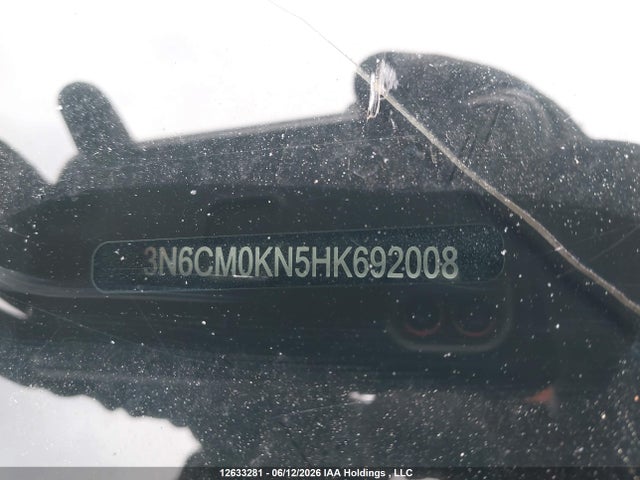 Продаж на аукціоні авто 2017 Nissan Nv200 S/sv, vin: 3N6CM0KN5HK692008, номер лоту: 12633281