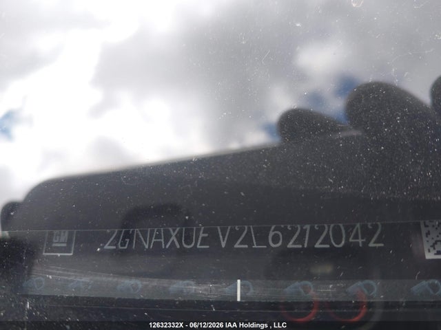 Продаж на аукціоні авто 2020 Chevrolet Equinox Lt, vin: 2GNAXUEV2L6212042, номер лоту: 12632332