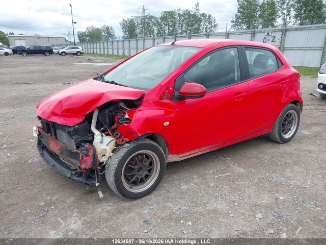 12634587 :رقم المزاد ، JM1DE1KY3C0138213 vin ، 2012 Mazda Mazda2 مزاد بيع