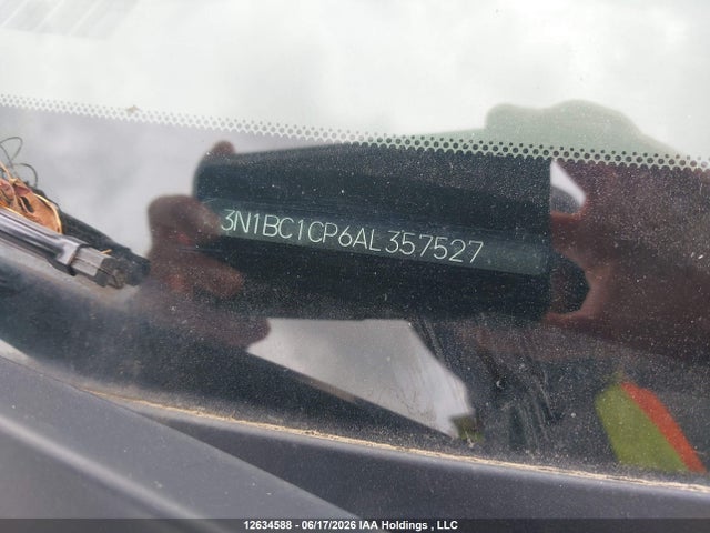 Aukcja sprzedaży 2010 Nissan Versa S/sl, vin: 3N1BC1CP6AL357527, numer aukcji: 12634588