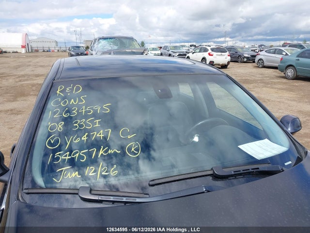 Aukcja sprzedaży 2008 Bmw 335i, vin: WBAVB73538KY64747, numer aukcji: 12634595