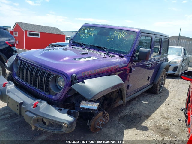 12634603 :رقم المزاد ، 1C4PJXFN9TW197551 vin ، 2026 Jeep Wrangler Rubicon مزاد بيع